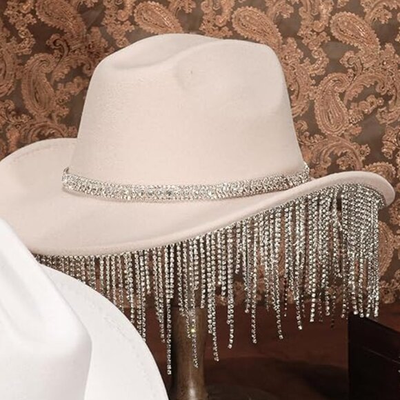 Cowgirl shiny hat main image 2
